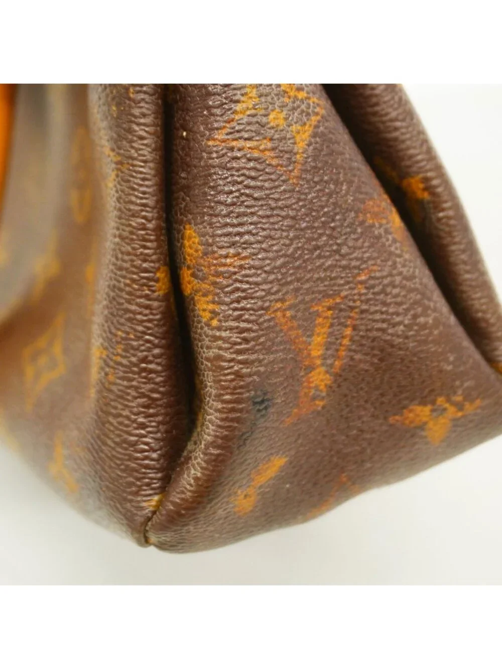 Louis Vuitton Handbag Monogram Pallas BB Brown Cerise